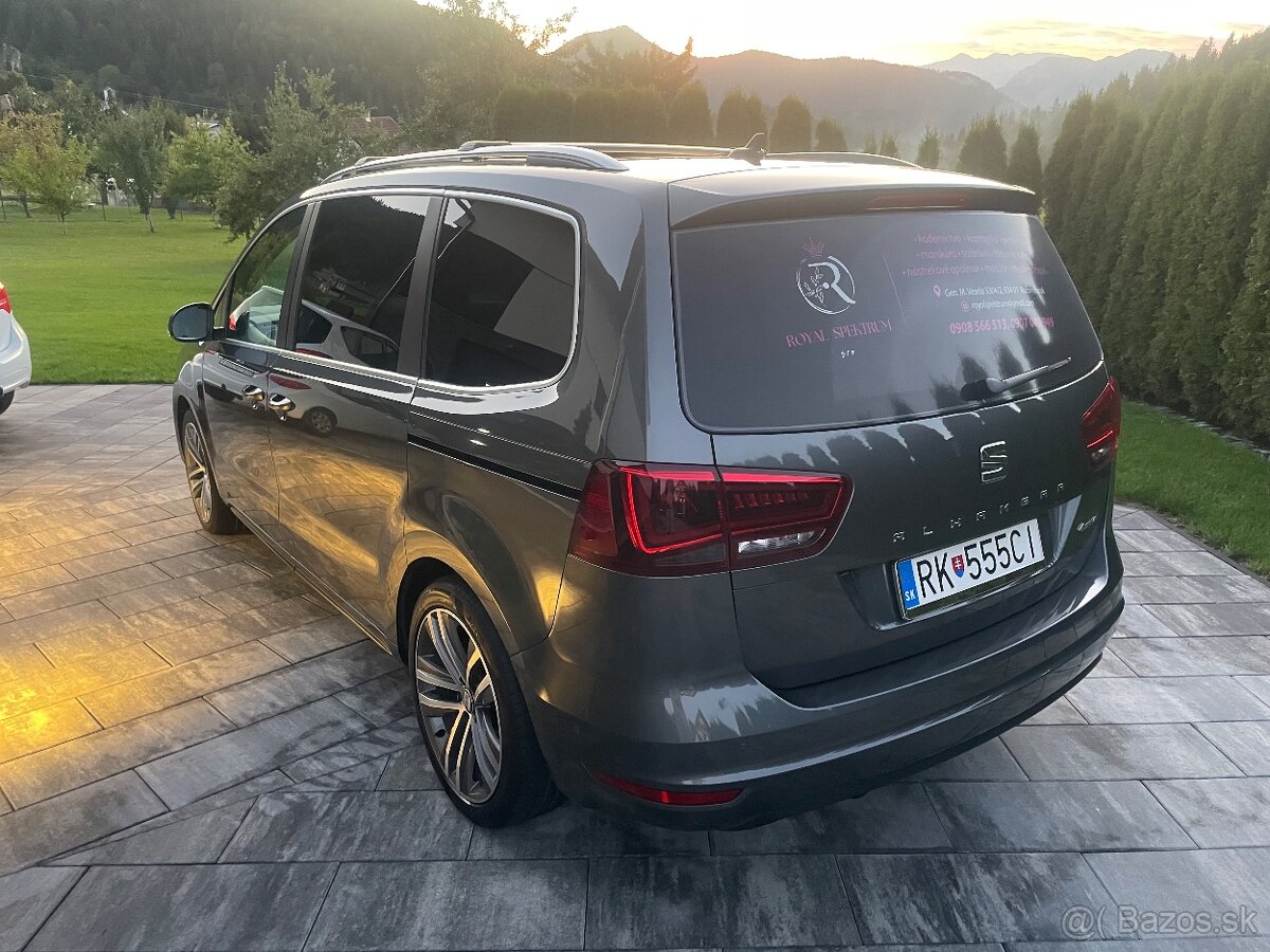 Seat Alhambra diesel 110kw 4x4 7miestne manuál - 4