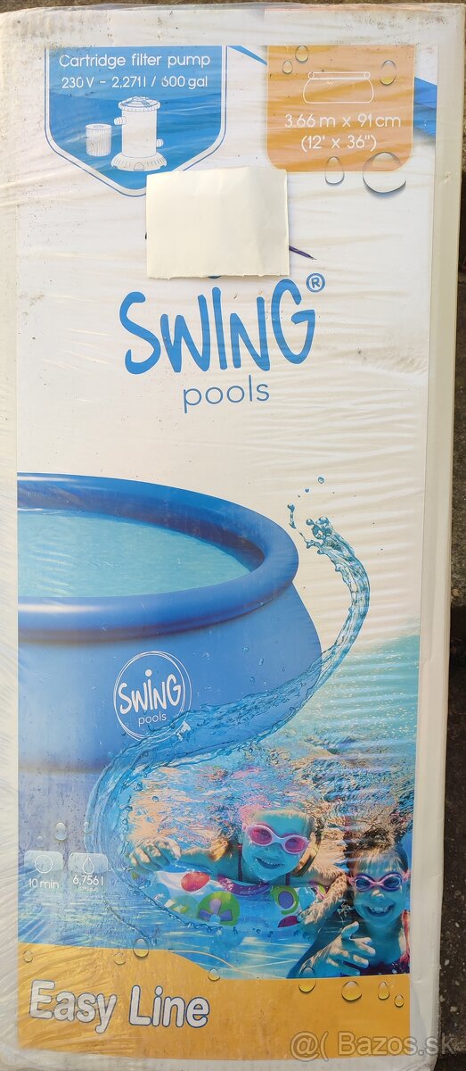 Uplne novy Bazen swing splash 3.66 x 0.91 - 4