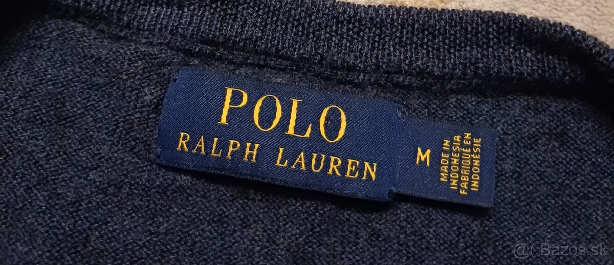 Ralph Lauren tmavomodrý zimný - 4