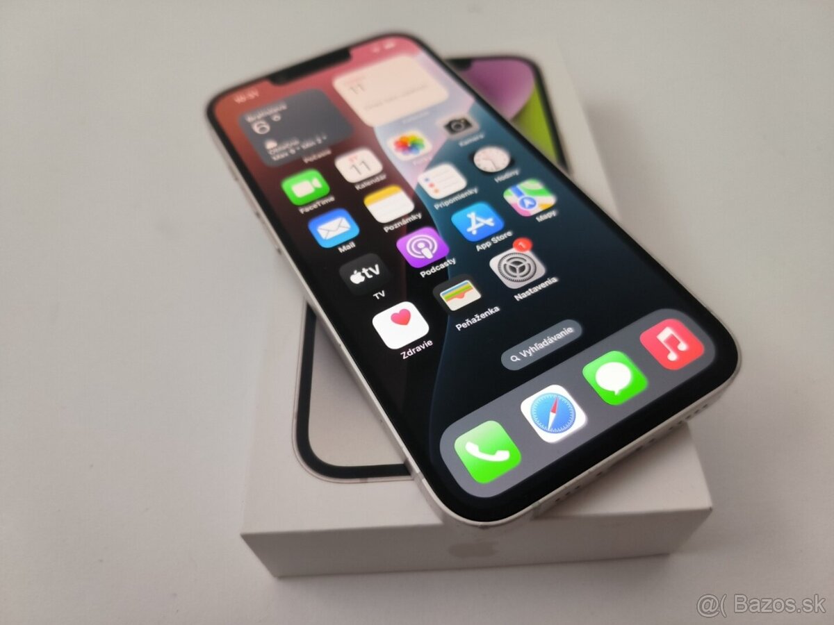 apple iphone 14 128gb Starlight / Batéria 100% - 4