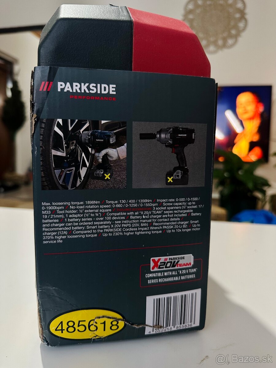 Parkside performance razovy utahovak až 1898Nm - 4