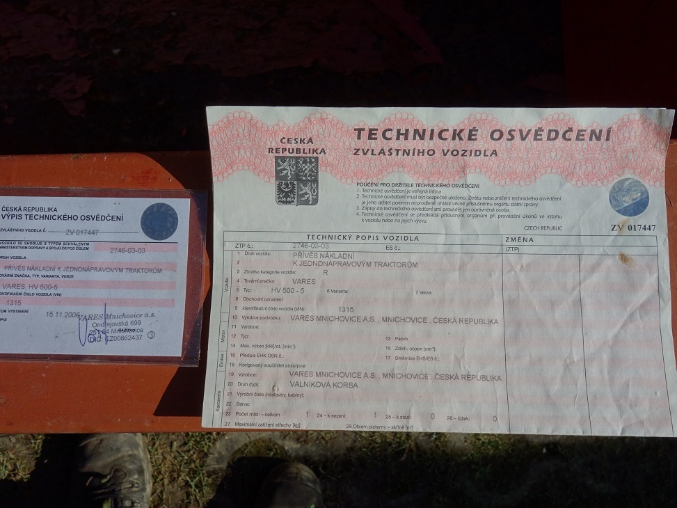 Vlečka vyklápacia - 4