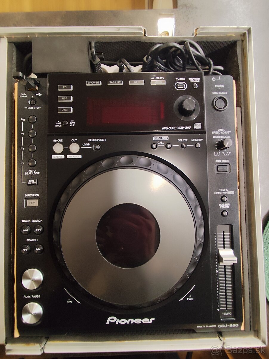 Pioneer DJM 700 a CDJ 850 black - 4