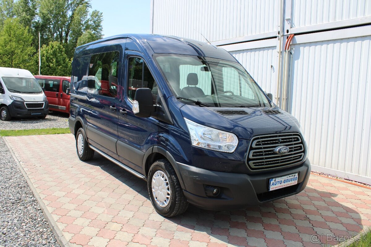 Ford Transit 350 2,2TDCI,L2H2,92KW,7míst+klima - 4