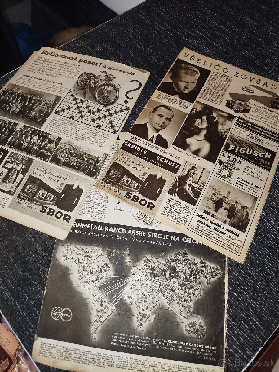 Stare noviny ,casopisy - 4