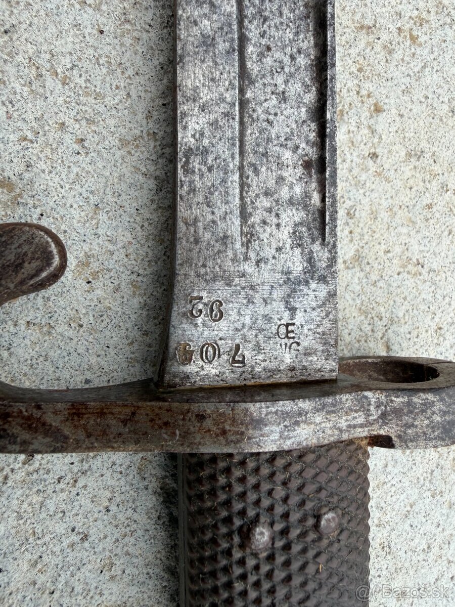 Rakúsko-Uhorský bodák Werndl - 4