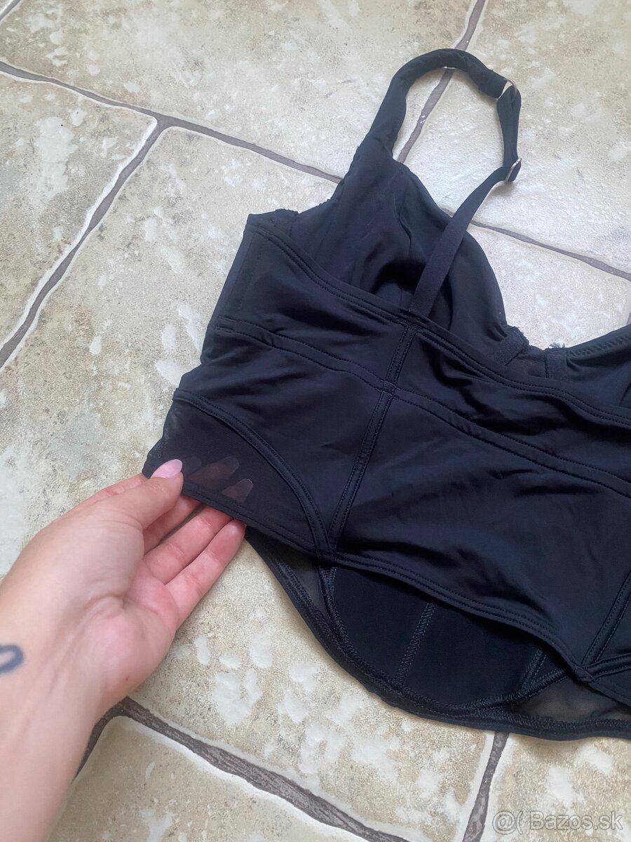 Čierny bralet Gilly Hicks - M - 4