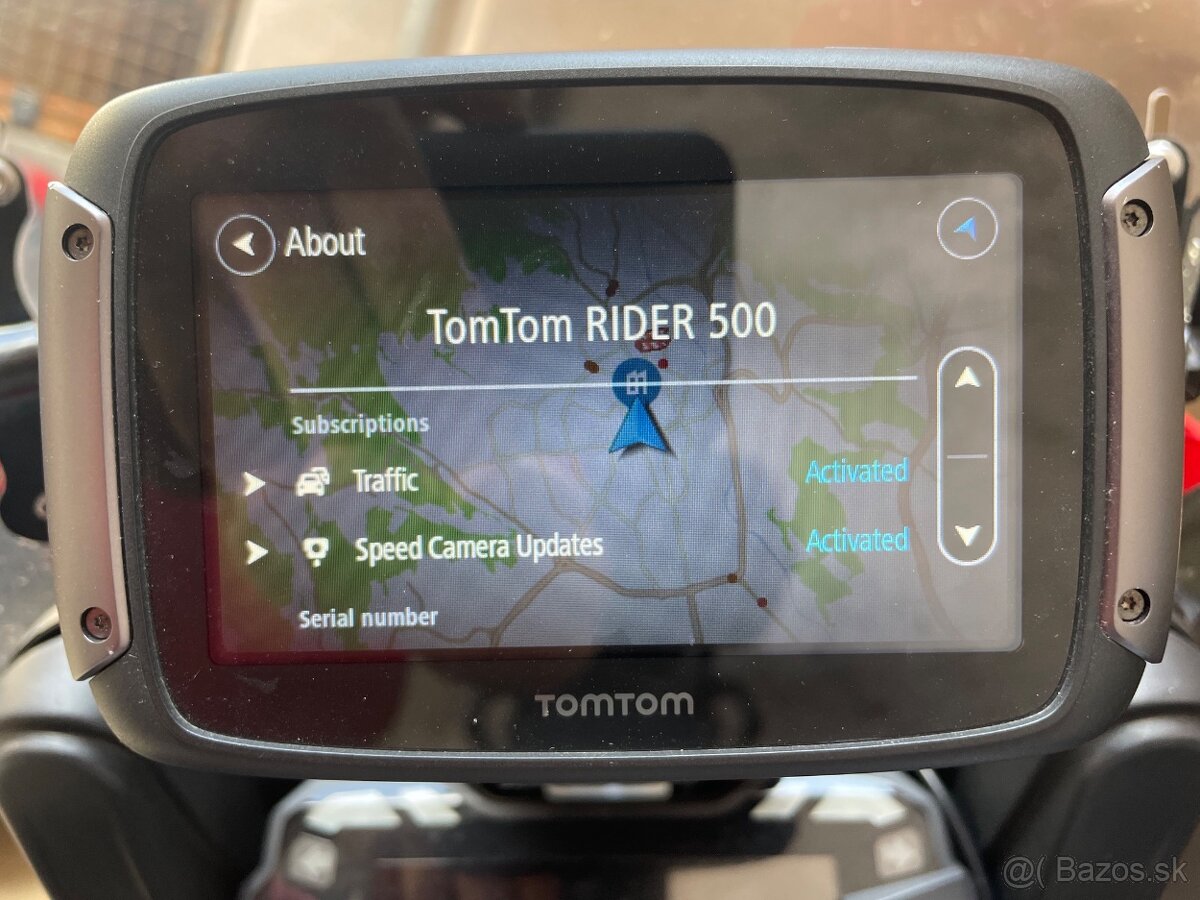 Predám motocyklovú navigáciu TomTom Rider 500 - 4