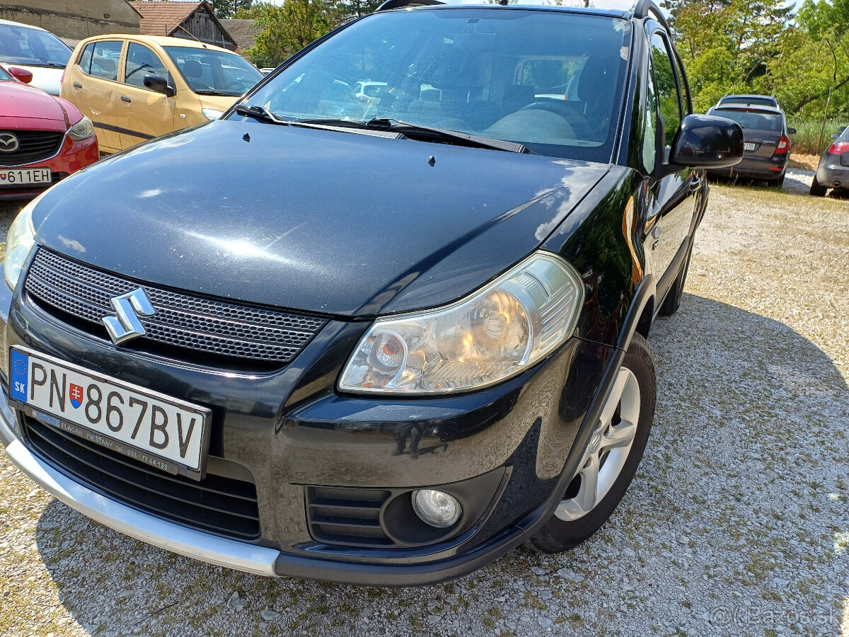 suzuki sx4,1,9did,88kw4x4,čierna met.r.v.2009,full,kup. SR