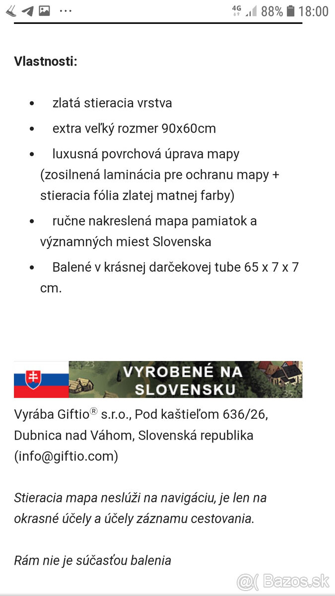 Stieracie mapy Slovenska XXL a DeLuxe - 4