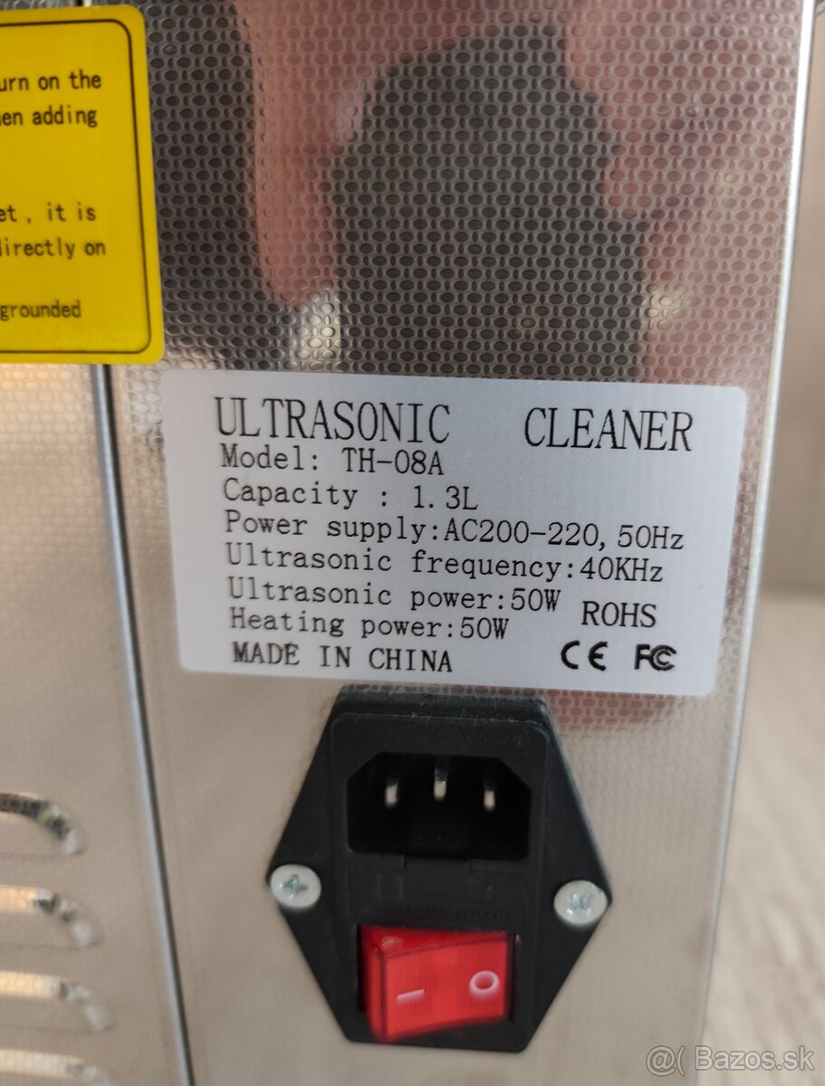 Ultrazvuková čistička - 4