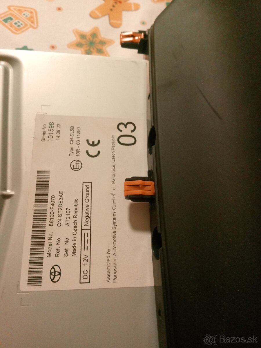 Predám rádio Toyota c-hr 2023 - 4