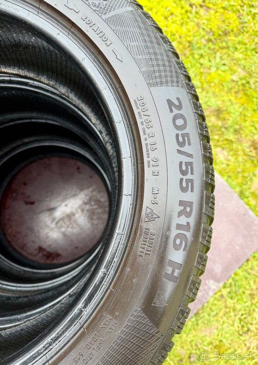 205/55 r16 zimné CONTINENTAL 91H - 4