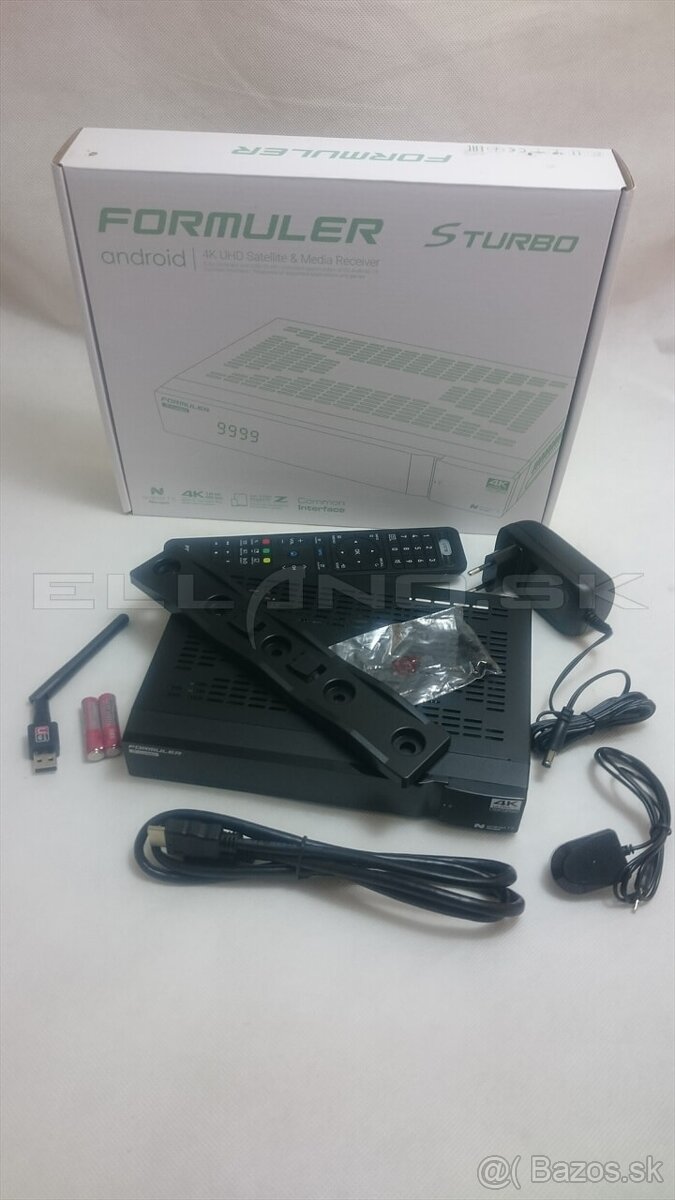 Satelitny Prijimac Formuler S Turbo – 4K UHD - 4