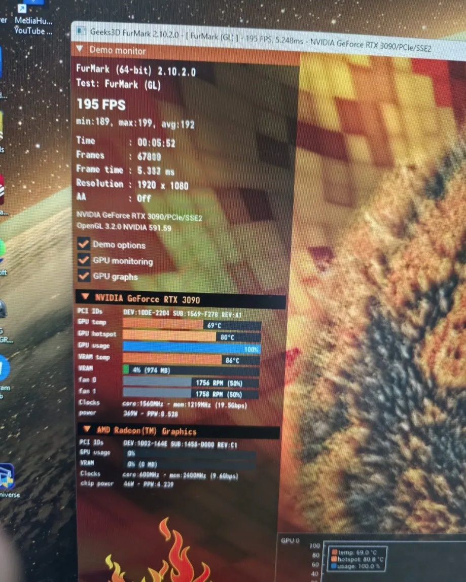 PALIT GameRock RTX 3090 24GB - 4