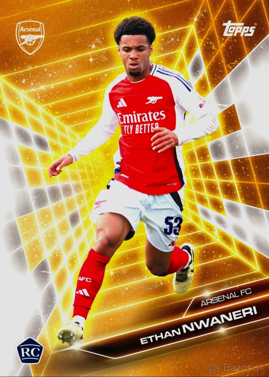 Futbalové karty Topps fan set Arsenal 2024/25 - 4