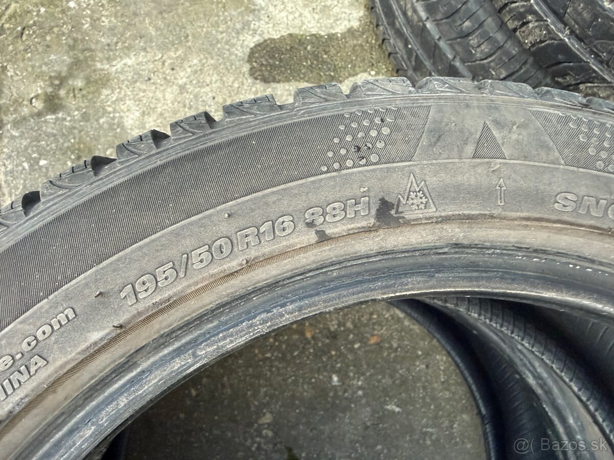 Zimné 195/50 R16 Kumho - 4