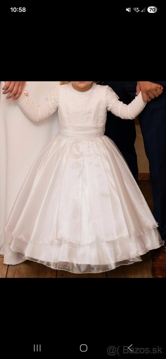 Detske "nevestovske" šaty - 4