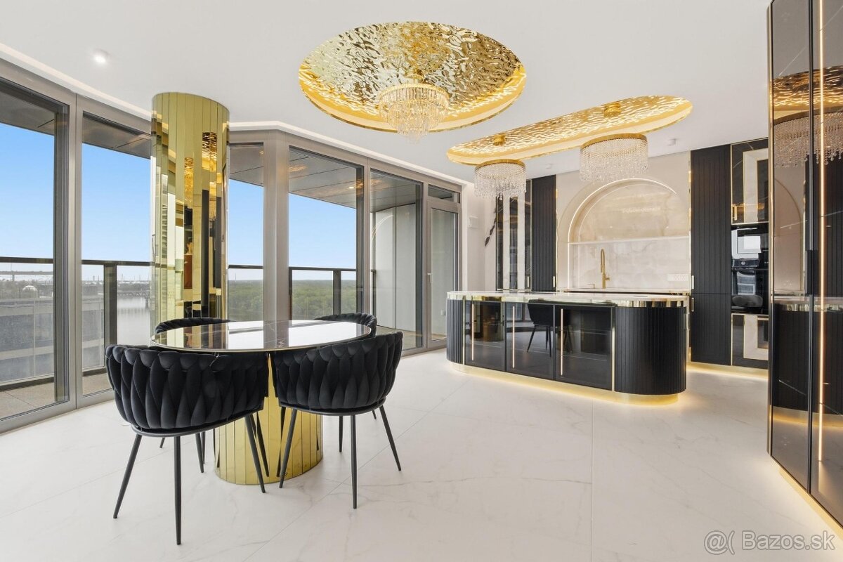 3-izbový luxusný apartmán v EUROVEA TOWER 92 m² – pohled 4