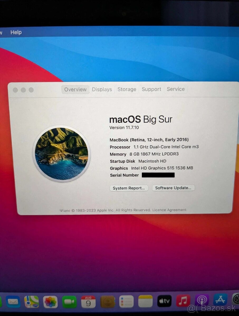MacBook 12" 2016 - 8GB - ultraľahký - 4