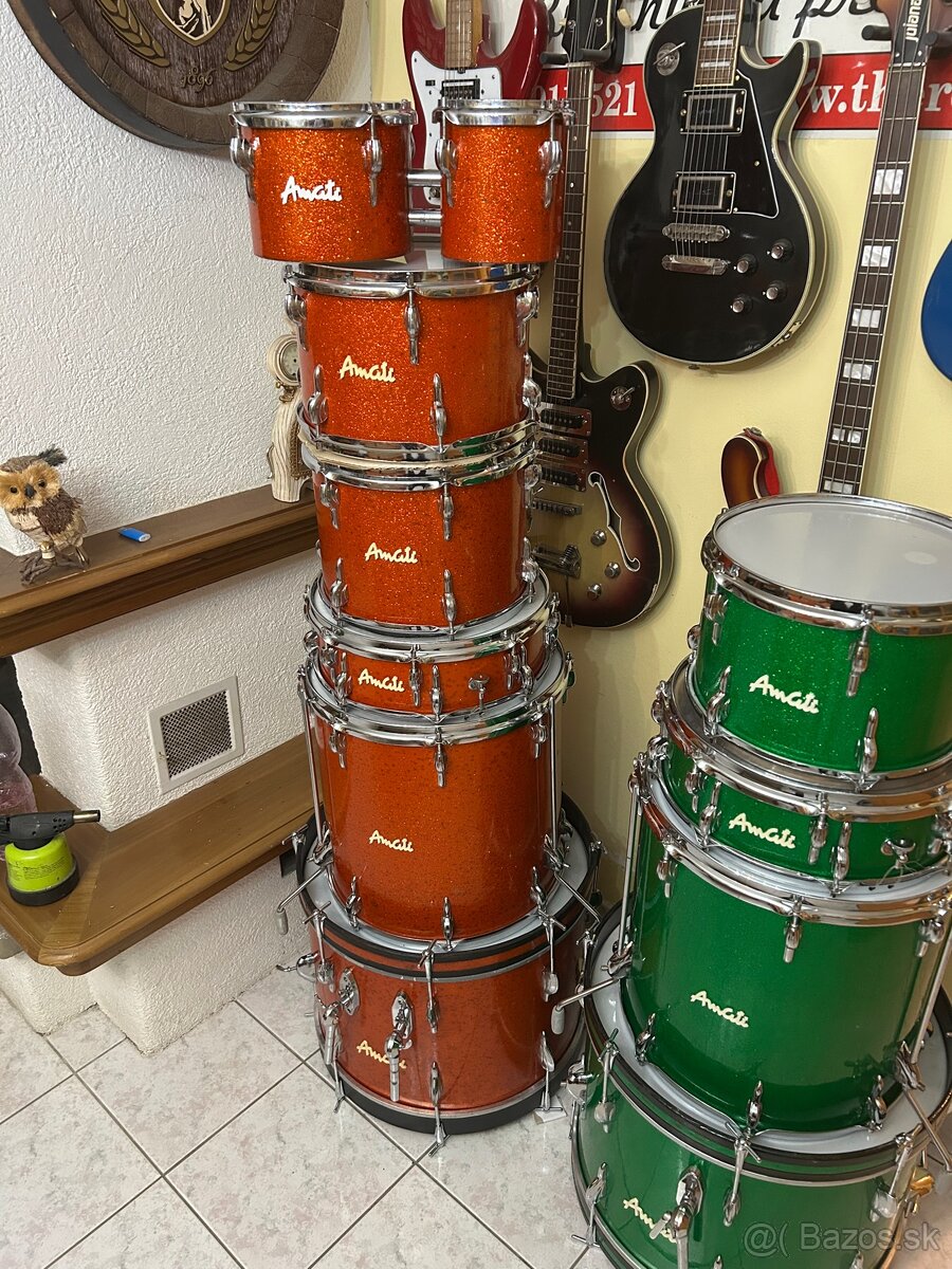 Predám sady bicích Amati - 4