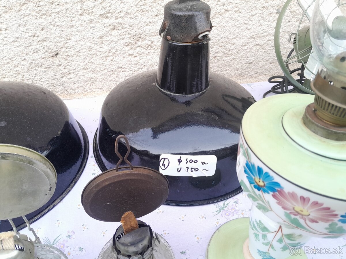 Historická petrolejová,elektrická,retro vetilátor. - 4