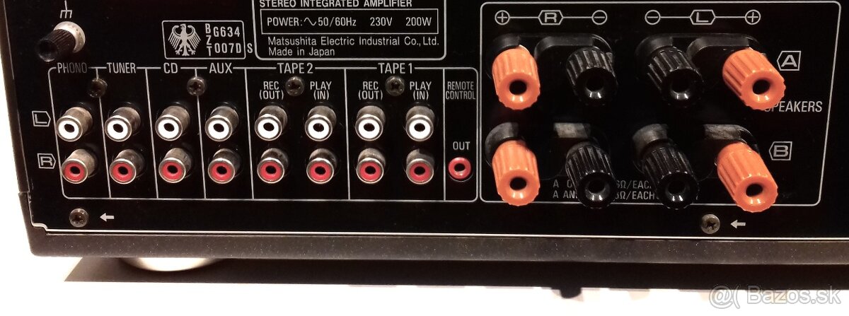 ClassAA spickovy 200W zosilnovac TECHNICS SU-A700 JAPAN AZ62 - 4