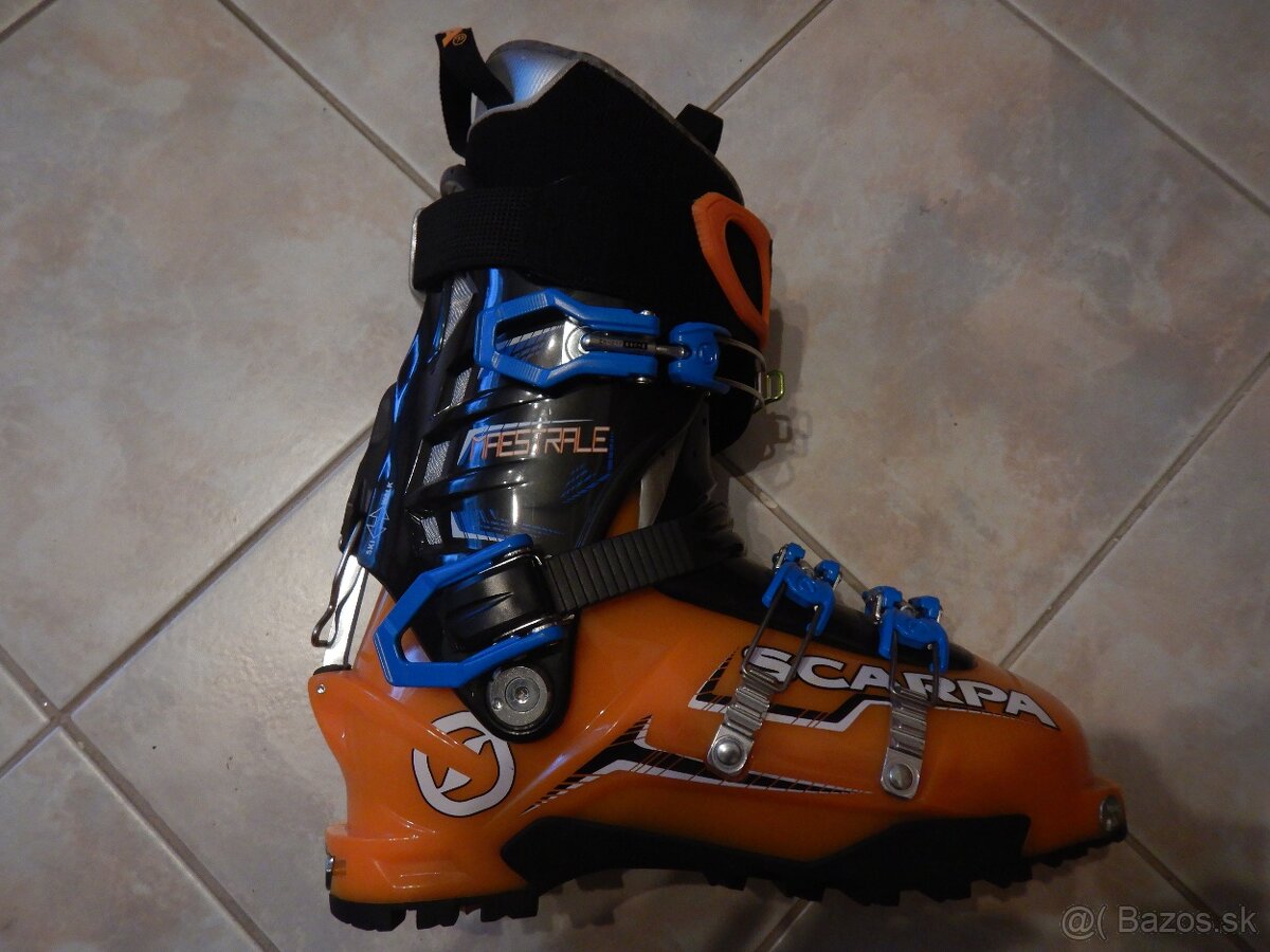 skialpové lyžiarky Scarpa Maestrale, č. 42-43, ako nové - 4