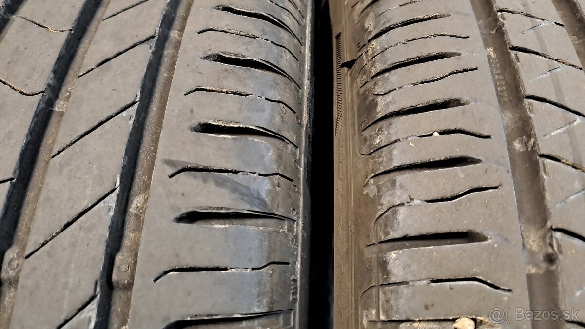 Predám 2ks pekné letné 195/55r16-91V Barum - 4