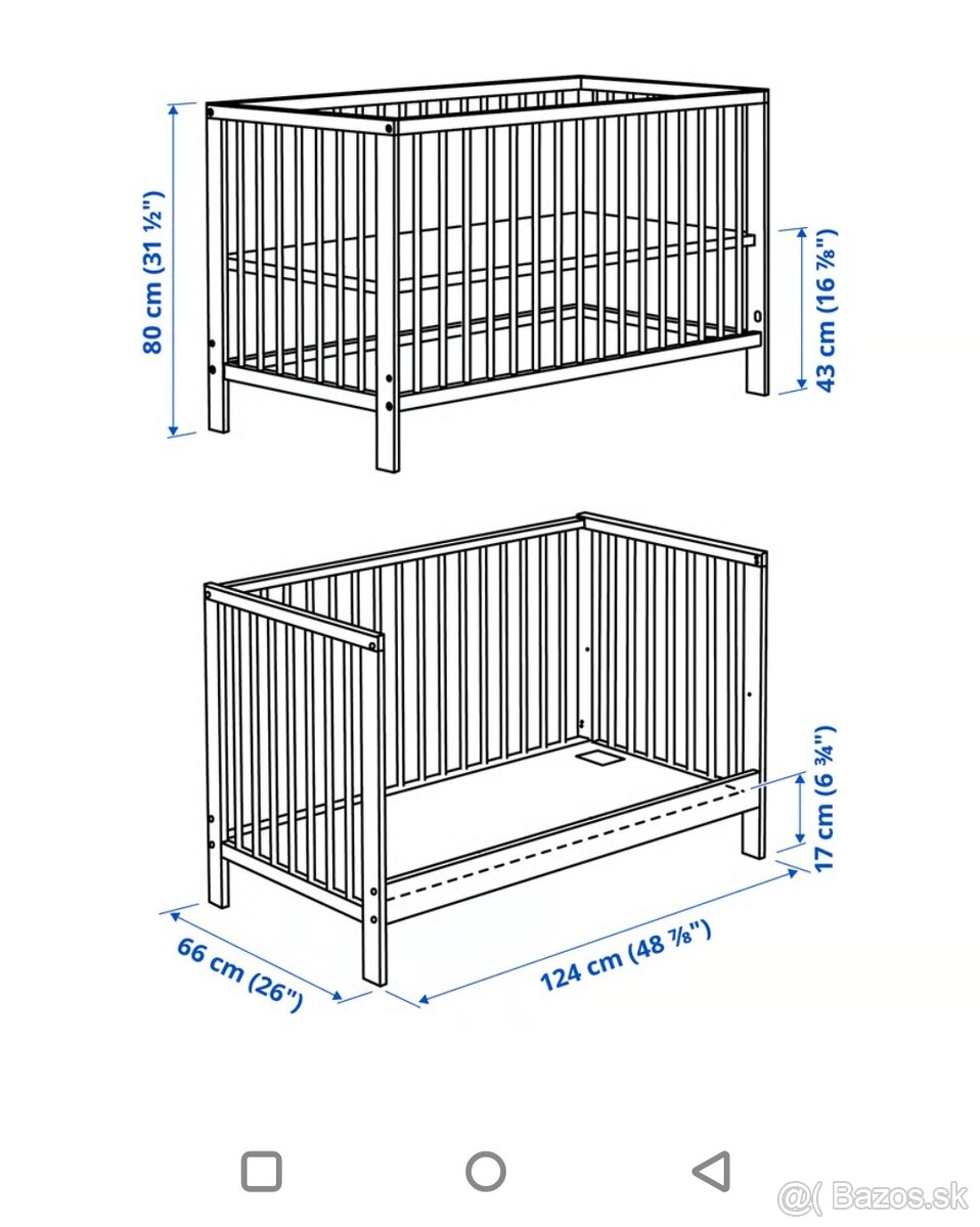 Detska postielka IKEA - 4