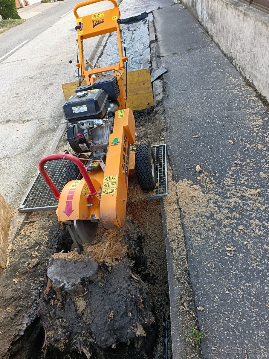 Frézovanie pňov a výrub - 4