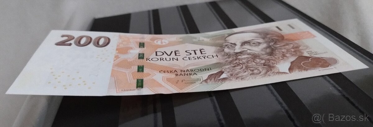 200 Kč bankovky UNC postupka - 4