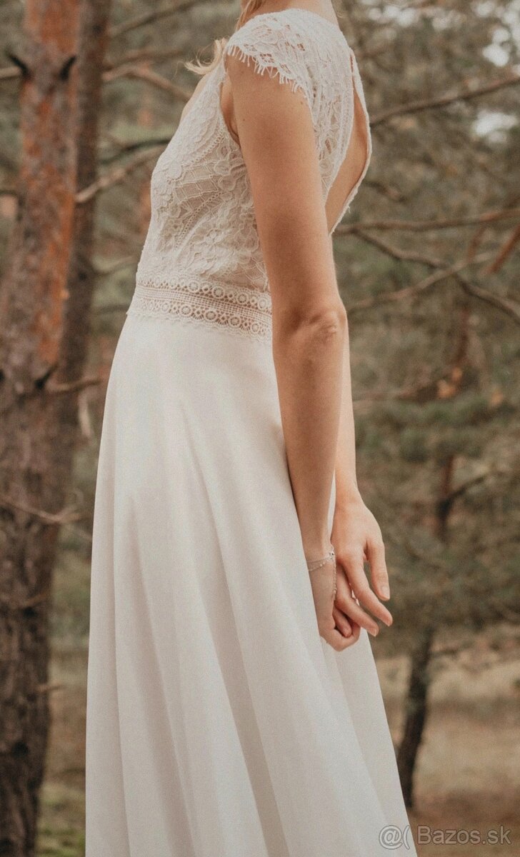 Ivory svadobné šaty - 4