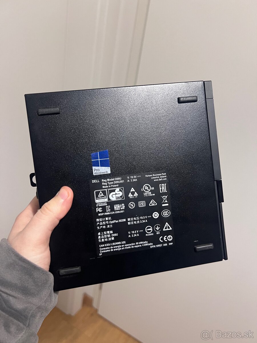 Dell OptiPlex 9020 Micro i5 Mini PC s M.2 slotom - 4