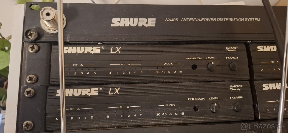 Mikrofony set SHURE LX & BAYERDYNAMIC - 4