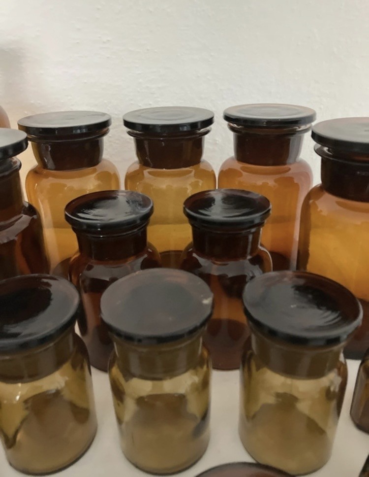 15 ks vzduchotesné sklenené nádoby - 4