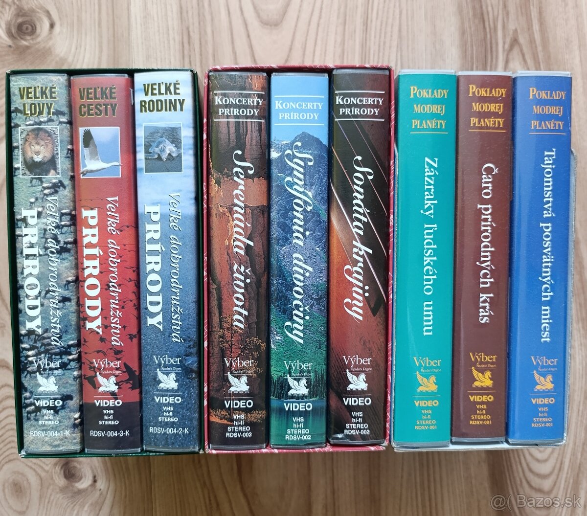 VHS kazety rôzne - 4