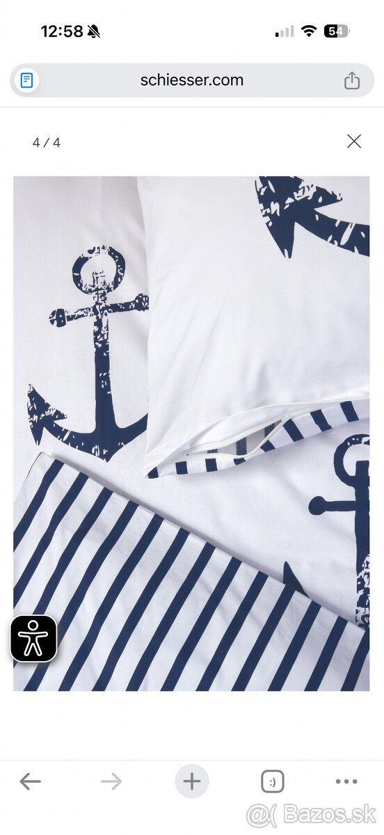 Nová obojstranná posteľná bielizeň – Schiesser - 4