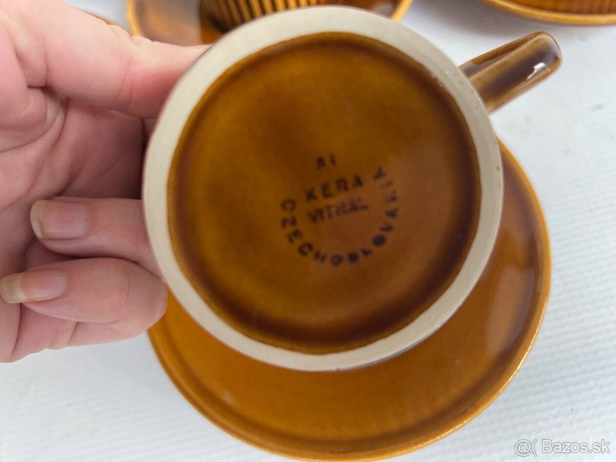 Keravitral salky a podsalky 6 ks nepouzivane Tanierik 14,5 v - 4