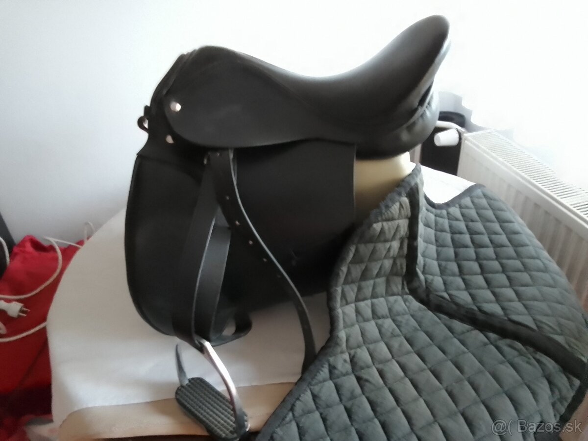 Kožené sedlo a podlozka - 4