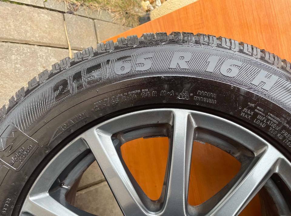 Alu Disky 5x105 6,5jx16 ET38 215 65 16 Opel MOKKA - 4