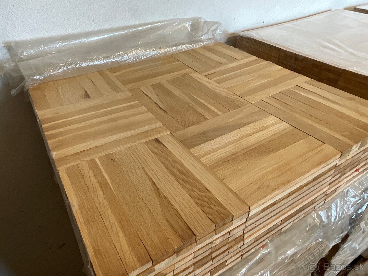 Dubové parkety - vzor Mozaika - 4