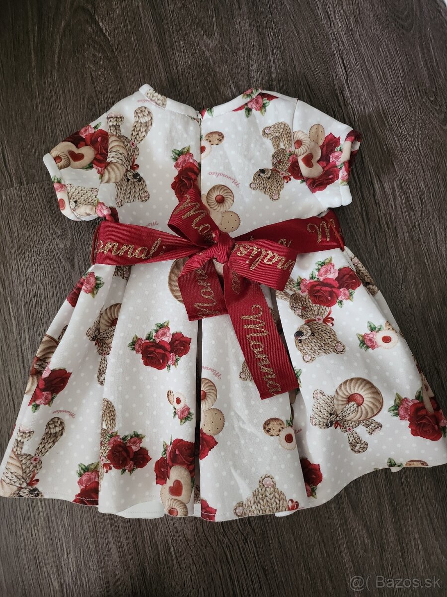 Luxusne šaty Monnalisa 6mes. - 4