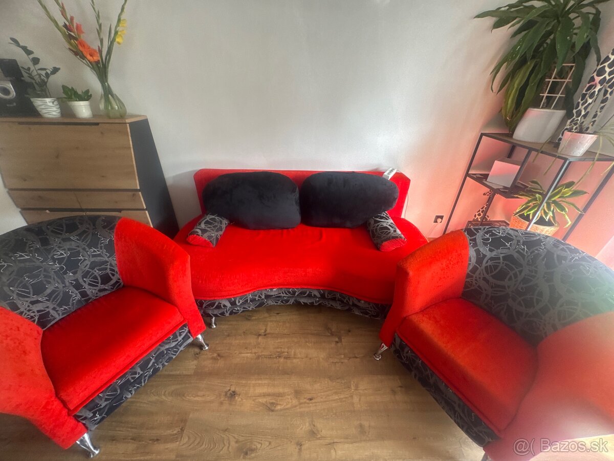 Sedacka + kresla - 4