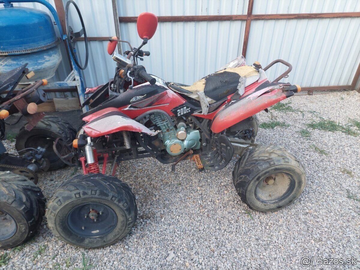 Predam 2 štvoekolky Bashan 200cc, - 4