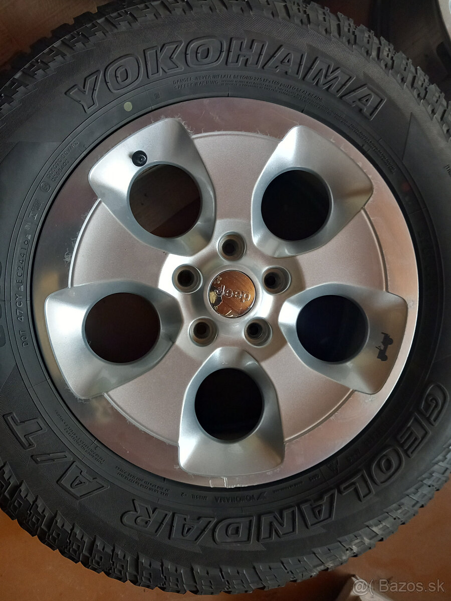 Jeep Wrangler Originalne disky R18