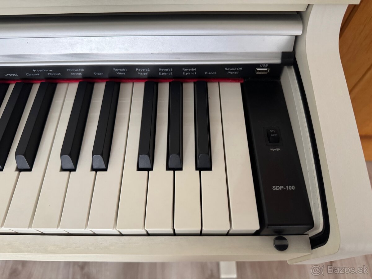Digitálny klavír Sencor SDP 100 WH - 4