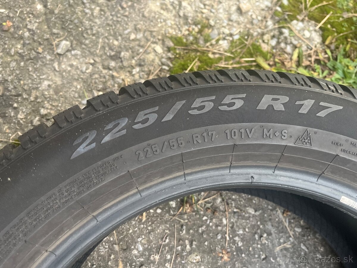 4ks Pirelli Cinturato Winter 225/55r17 - 4