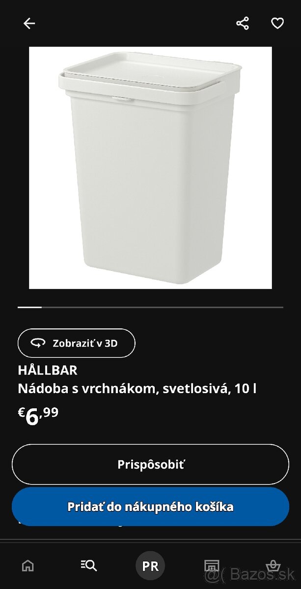 HÅLLBAR nádoba na smeti IKEA - 4