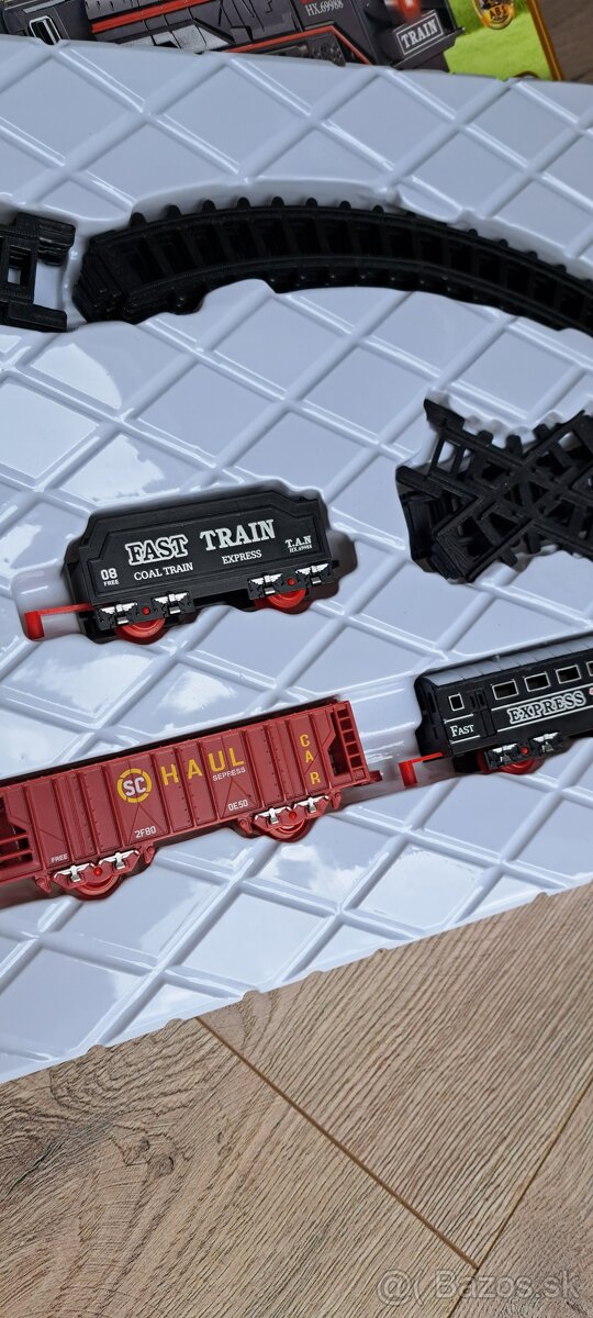 Plastové kolajnice súprava - 4